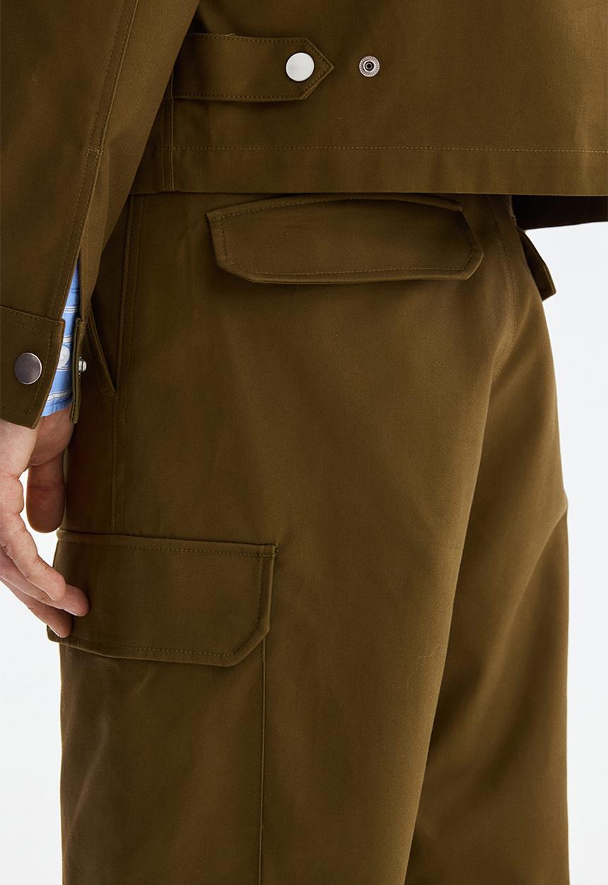 H&M - Relaxed fit cargo trousers - brown
