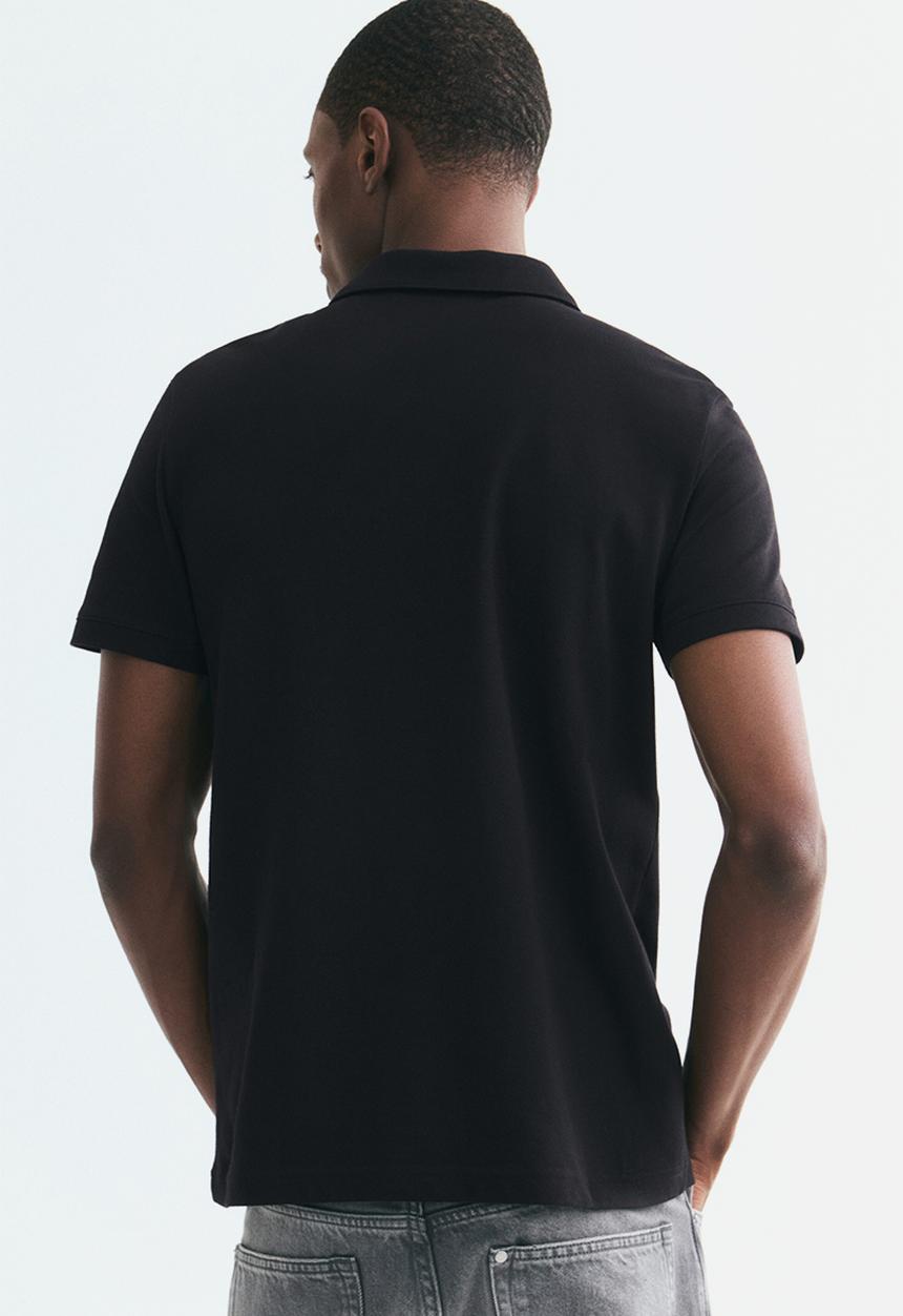 H&M - Coolmax® slim fit polo shirt - black