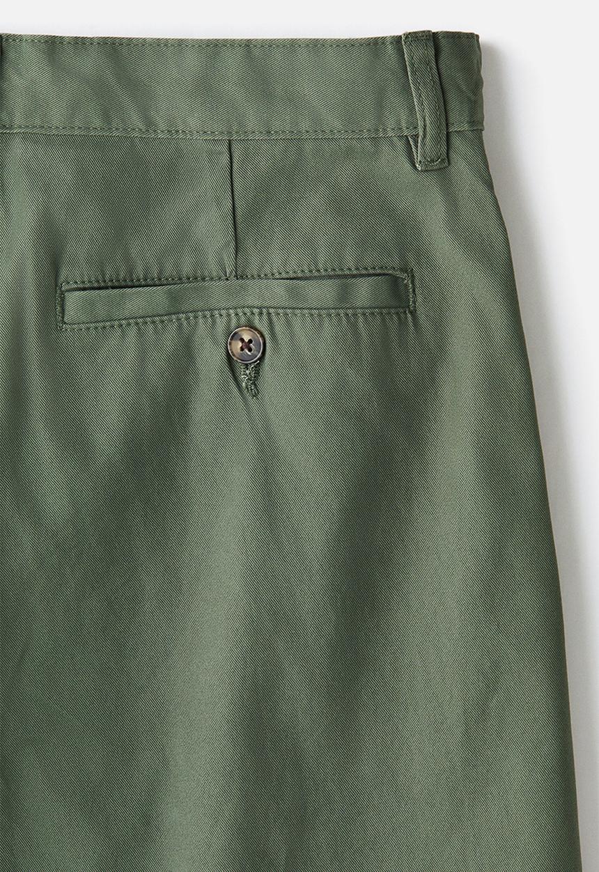 H&M - Relaxed fit chino shorts - khaki green