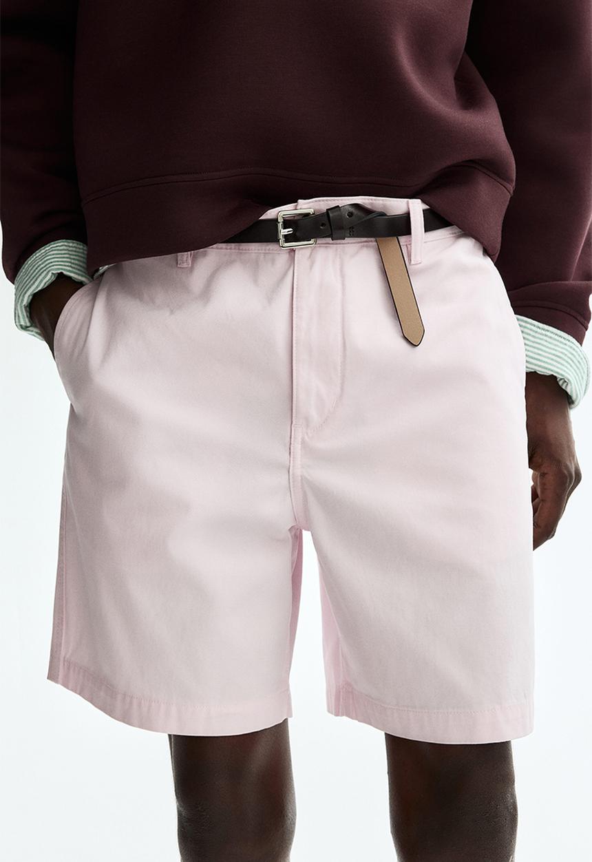 H&M - Relaxed fit chino shorts - light pink