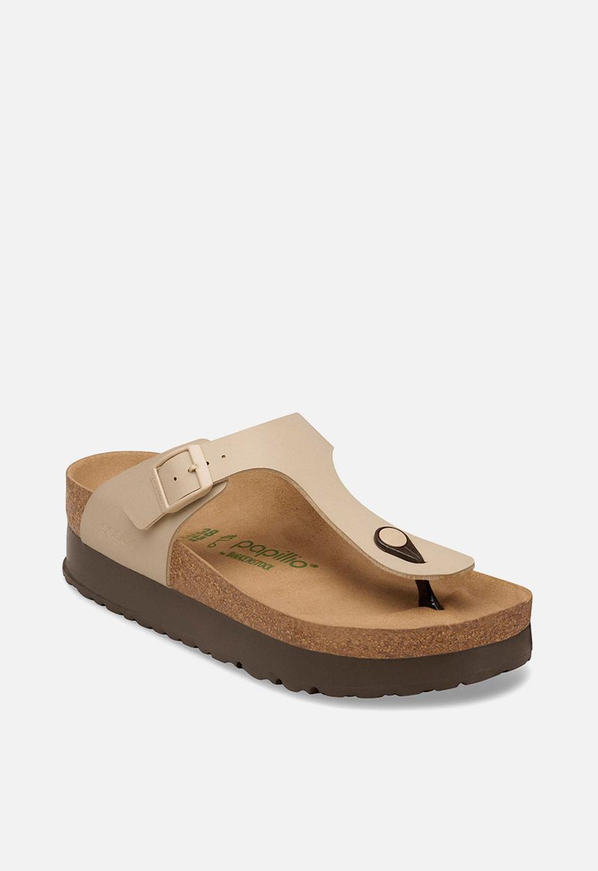 Birkenstock - Gizeh PAP Flex Platform regular - sandcastle