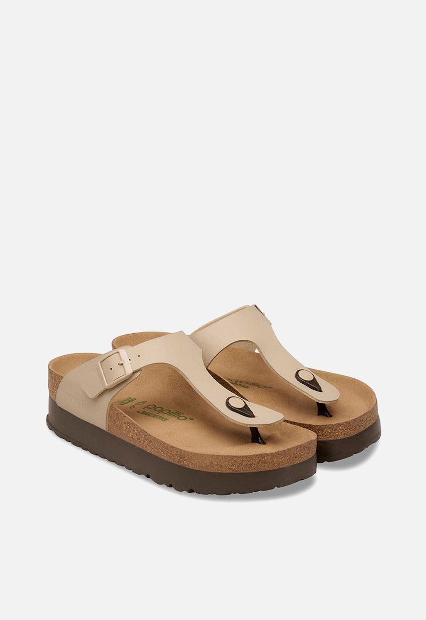 Birkenstock - Gizeh PAP Flex Platform regular - sandcastle