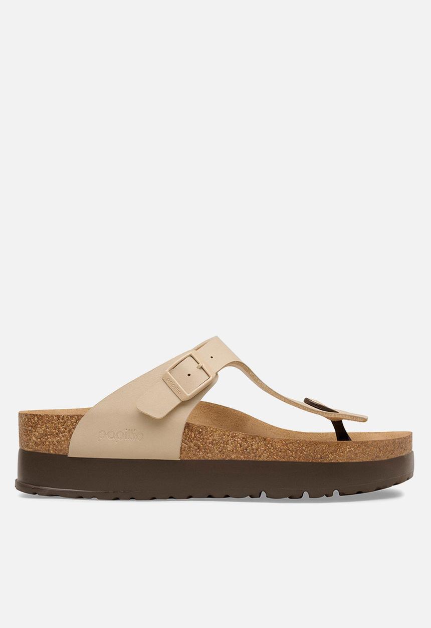Birkenstock - Gizeh PAP Flex Platform regular - sandcastle