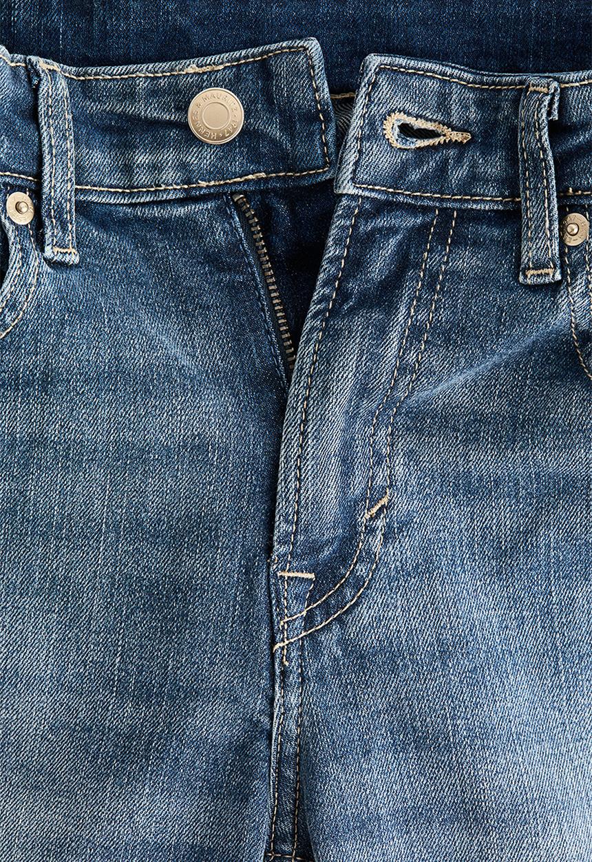 H&M - Bootcut regular jeans - dusty denim blue