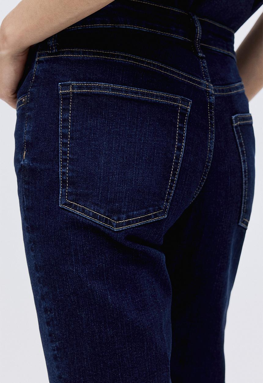 H&M - Bootcut regular jeans - dark denim blue