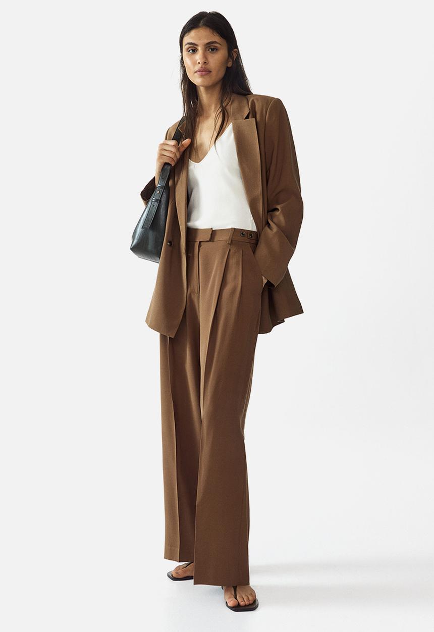H&M - Tailored trousers - brown