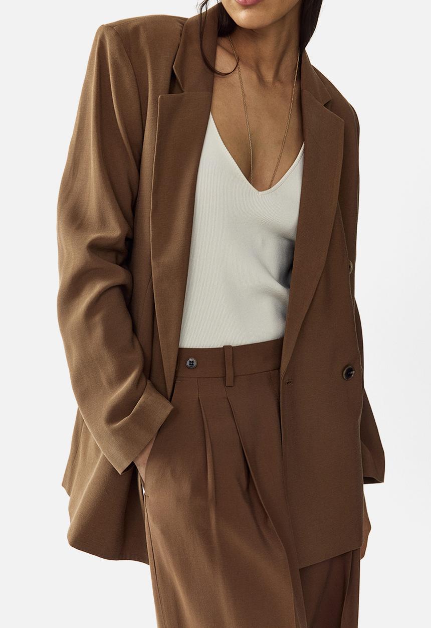 H&M - Tailored trousers - brown