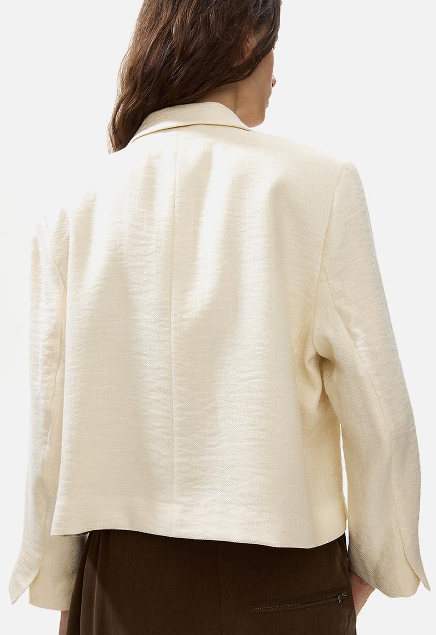 H&M - Short blazer - cream