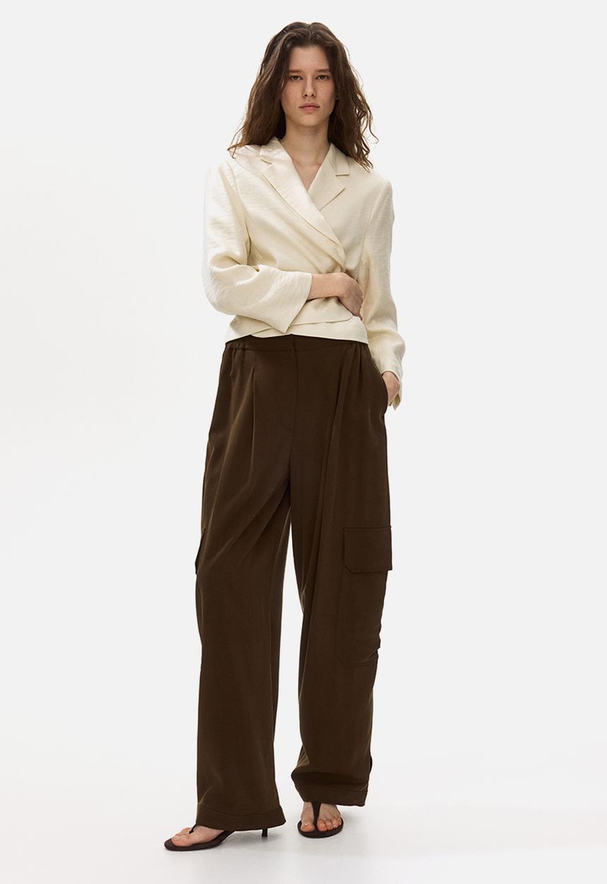 H&M - Short blazer - cream