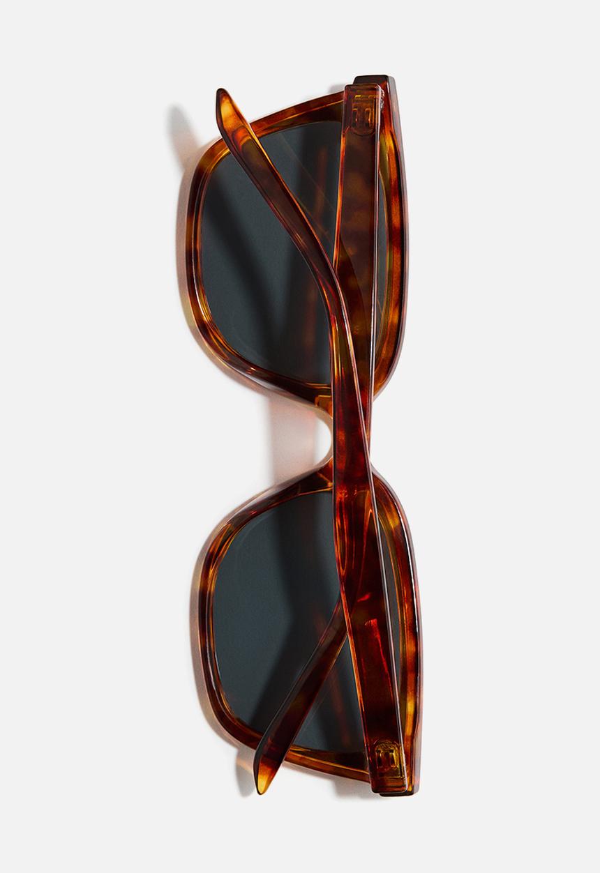H&M - Square sunglasses - brown/tortoiseshell pattern