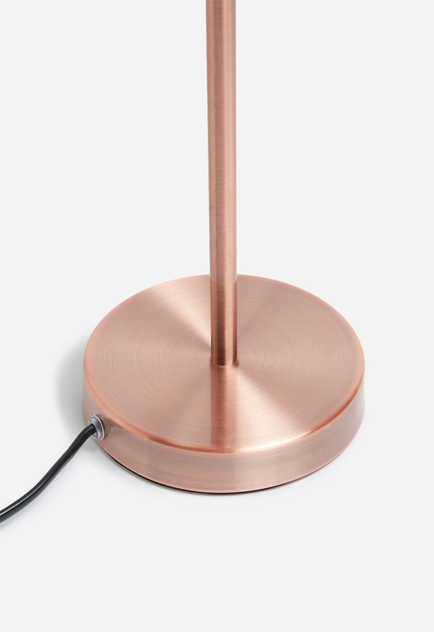 Sixth Floor - Upright table lamp set - copper