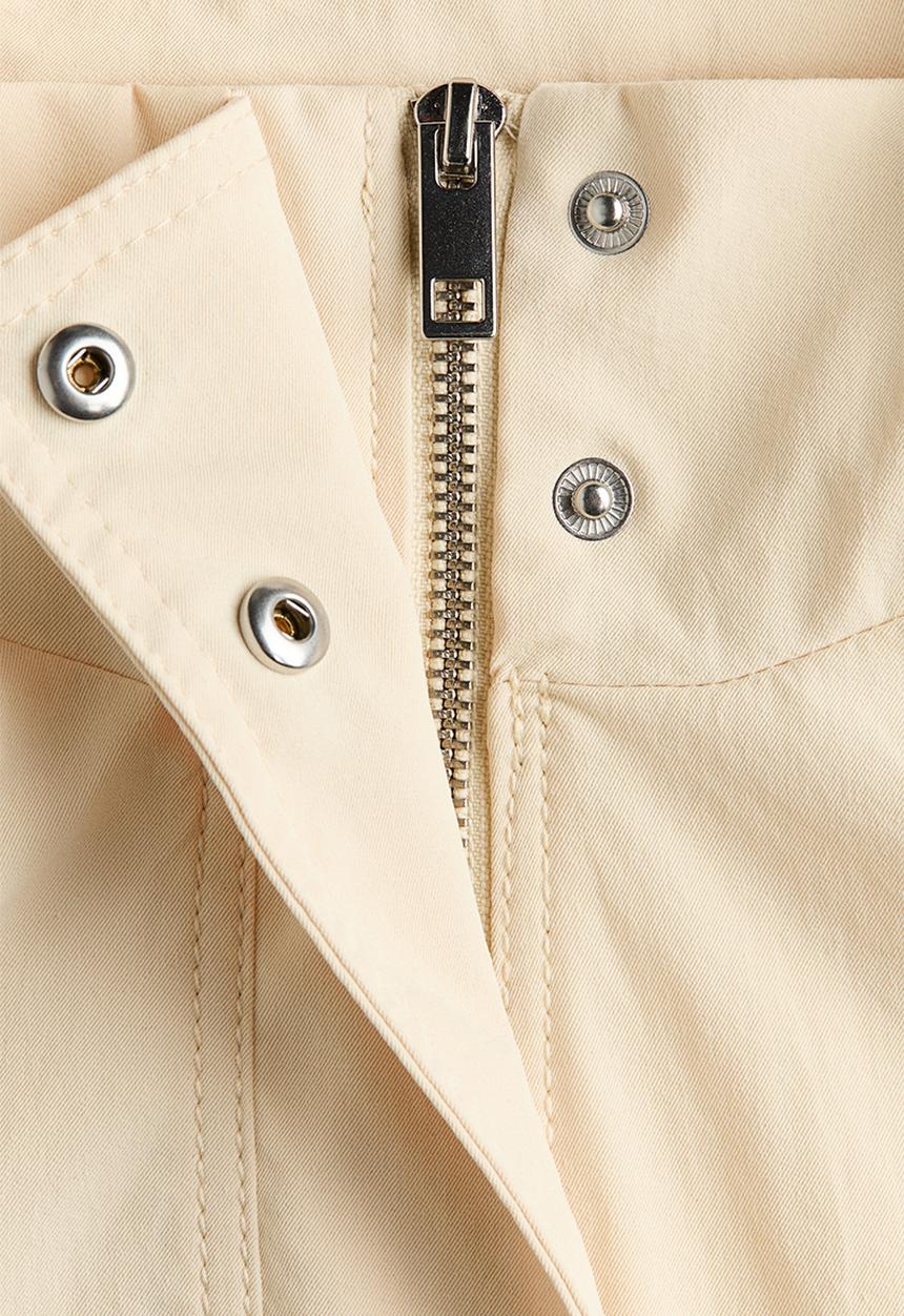 H&M - Oversized utility jacket - light yellow