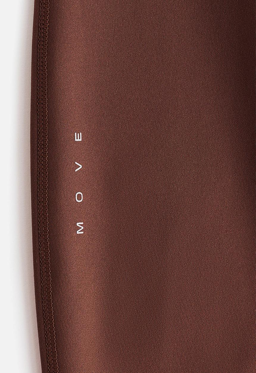H&M - Running leggings with shapemove?  - sepia brown