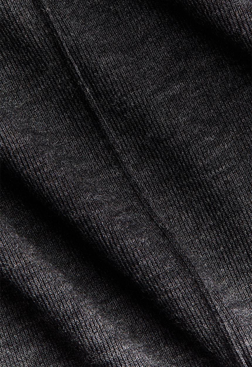H&M - Long-sleeved top - dark grey marl
