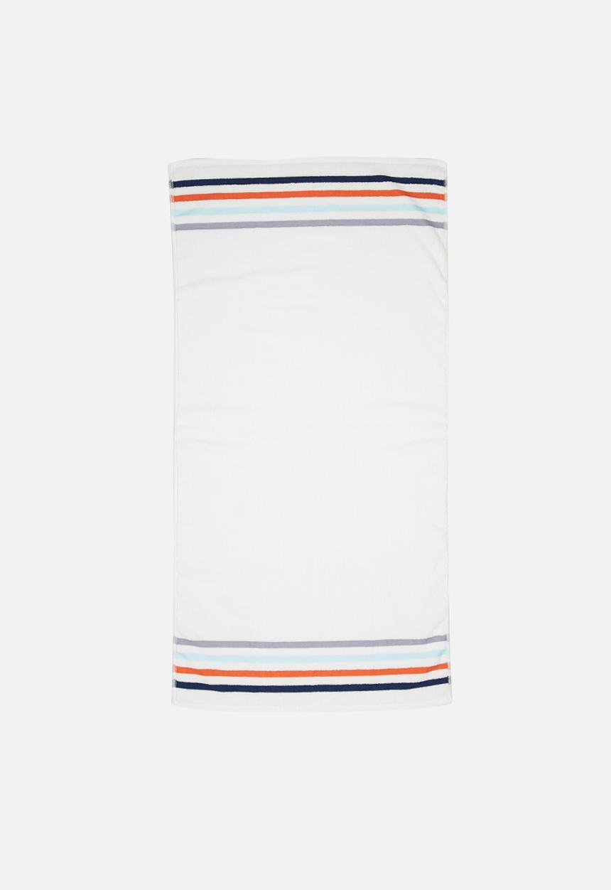 Sixth Floor - Multi stripe bath towel