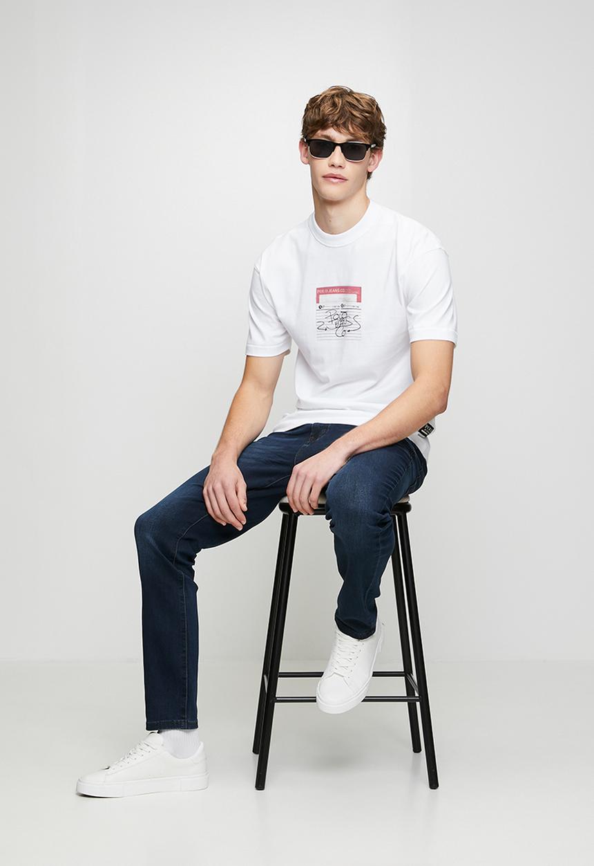 POLO - Mens pjc slim leg denim - Blue