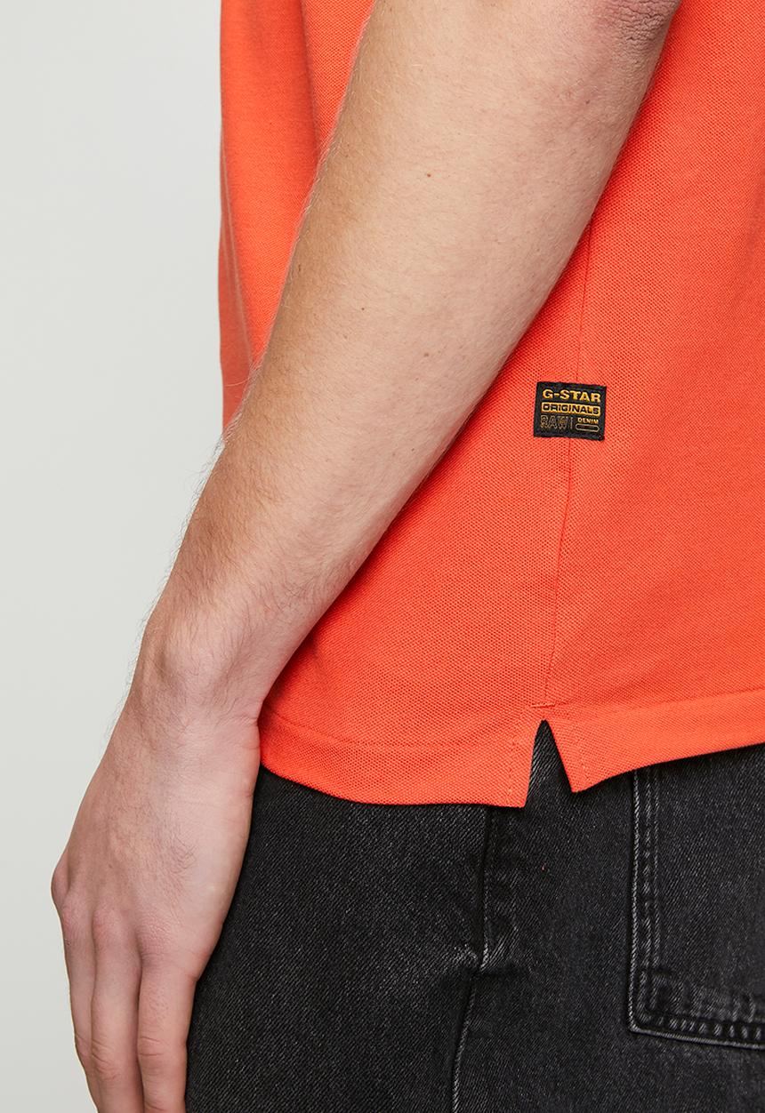 G-STAR - Dunda slim polo s\s-lt antic red
