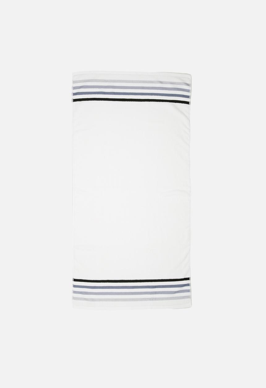 Sixth Floor - Multi stripe bath towel