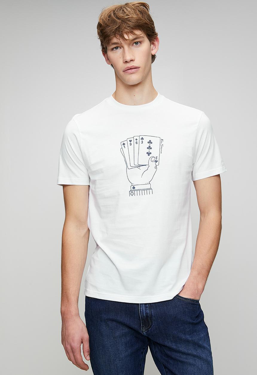 Ben Sherman - Hidden Ace  - White