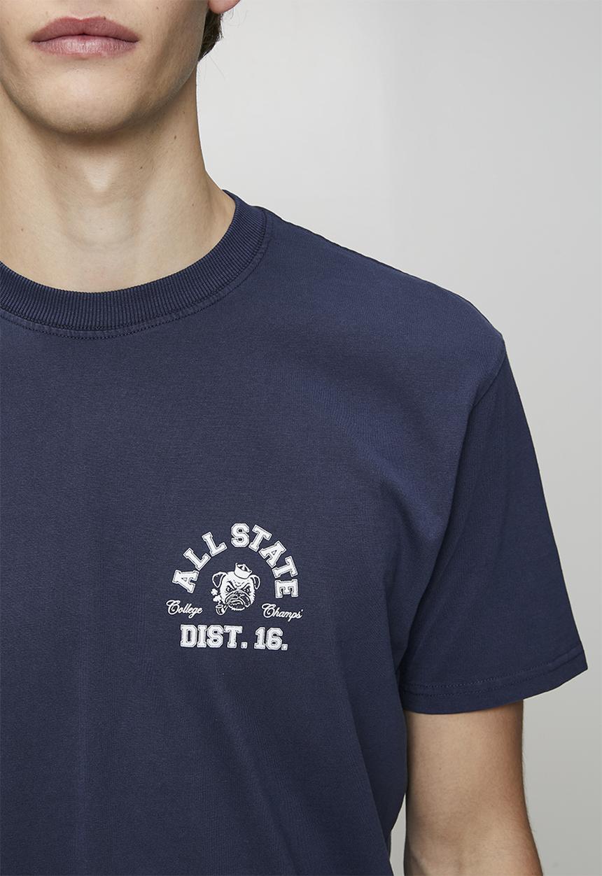Cotton On - Everyday Fit Graphic T-Shirt - Vintage Navy/ Midwest