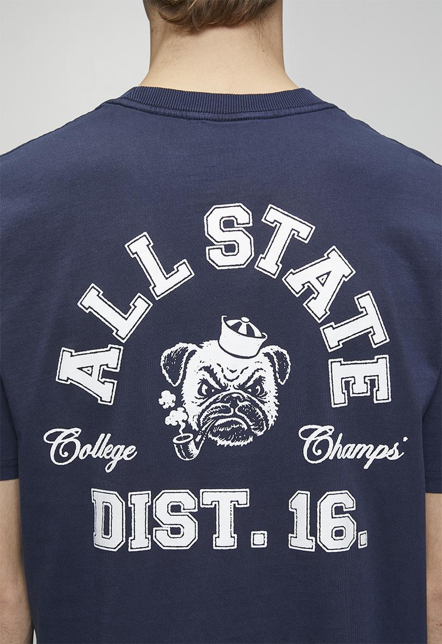 Cotton On - Everyday Fit Graphic T-Shirt - Vintage Navy/ Midwest