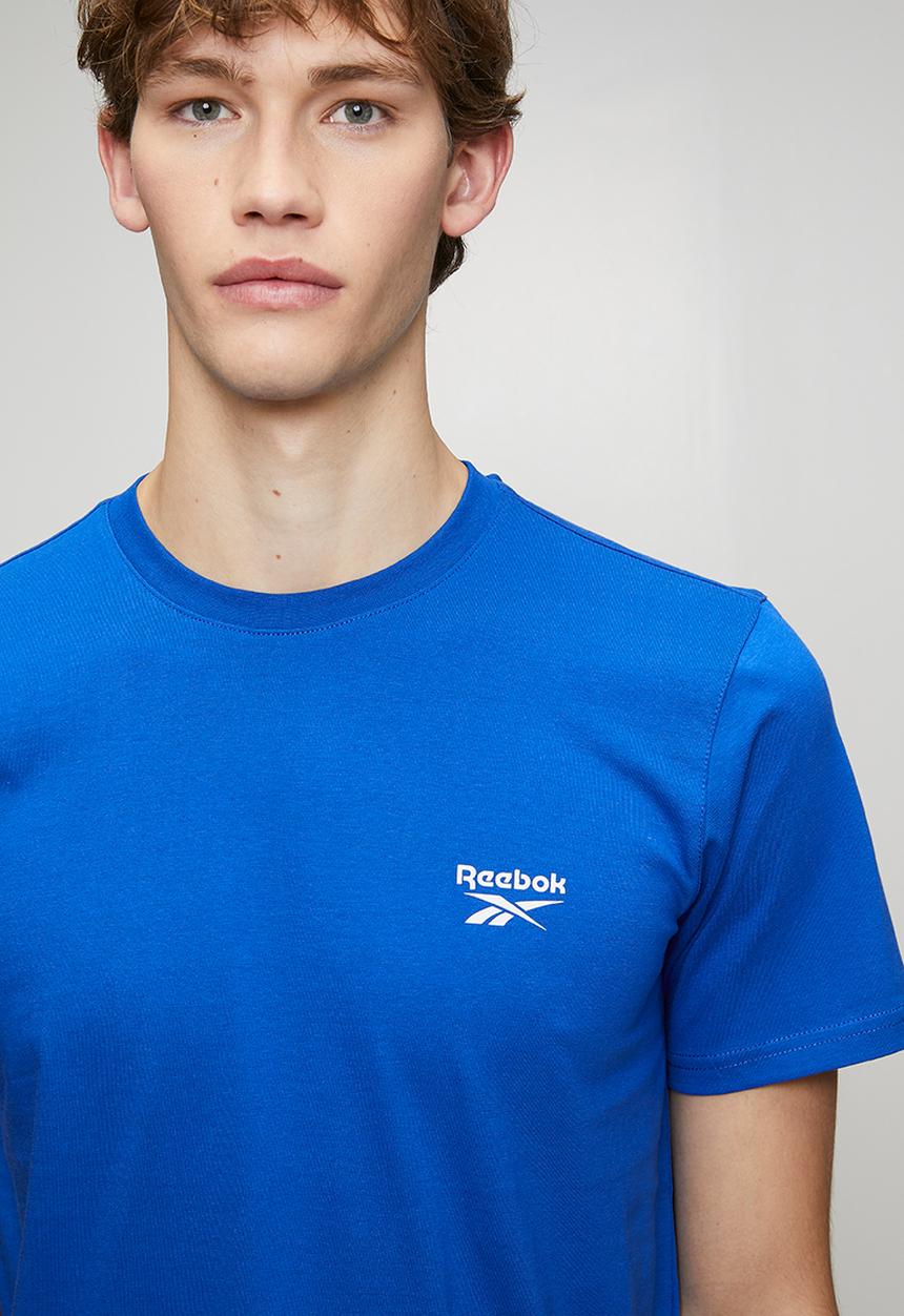 Reebok - Cody small logo crew neck short sleeve tee - vector blue