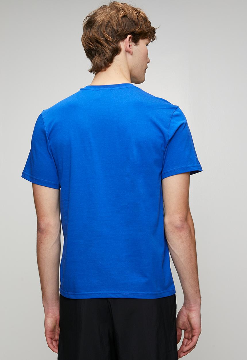 Reebok - Cody small logo crew neck short sleeve tee - vector blue