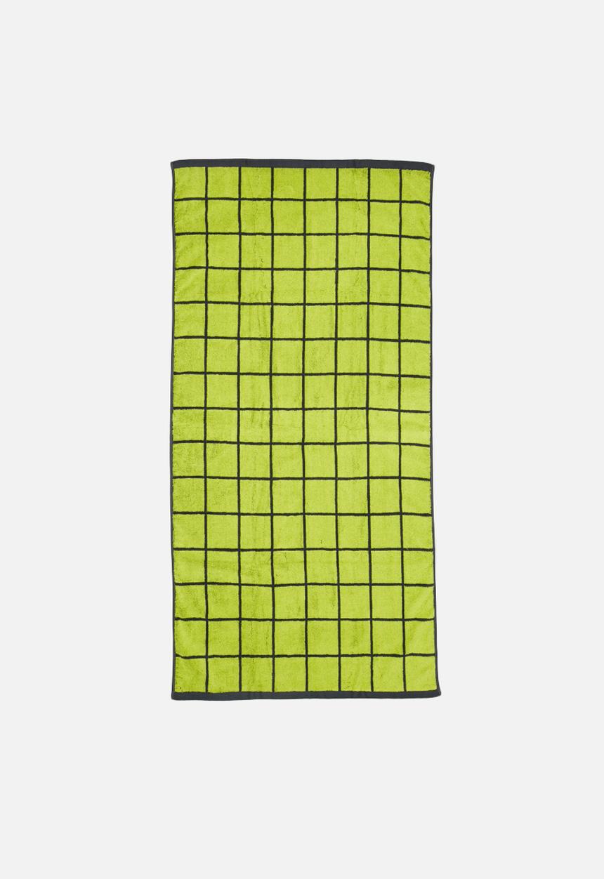 Sixth Floor - Grid bath towel