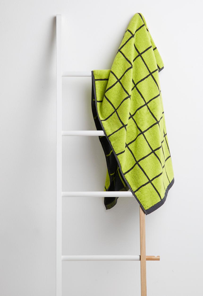 Sixth Floor - Grid bath towel