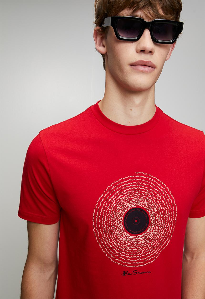 Ben Sherman - Sound Waves-Red