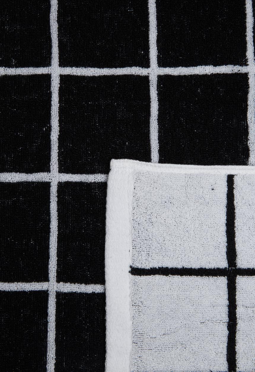 Sixth Floor - Grid bath towel
