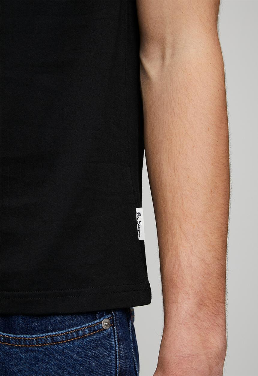Ben Sherman - Match Box Tee-Black