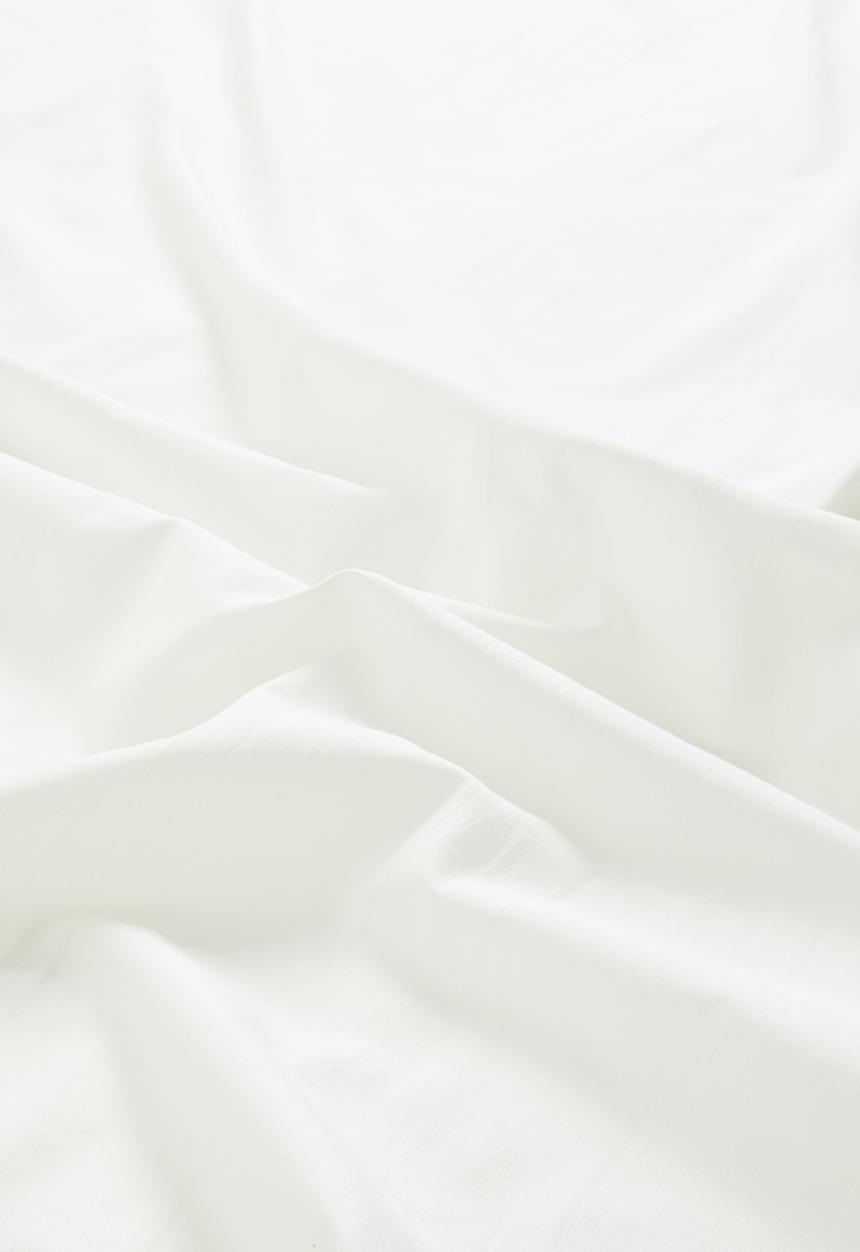 Sixth Floor - Chanel Colourblock - White & Black Dimout Taped Curtain