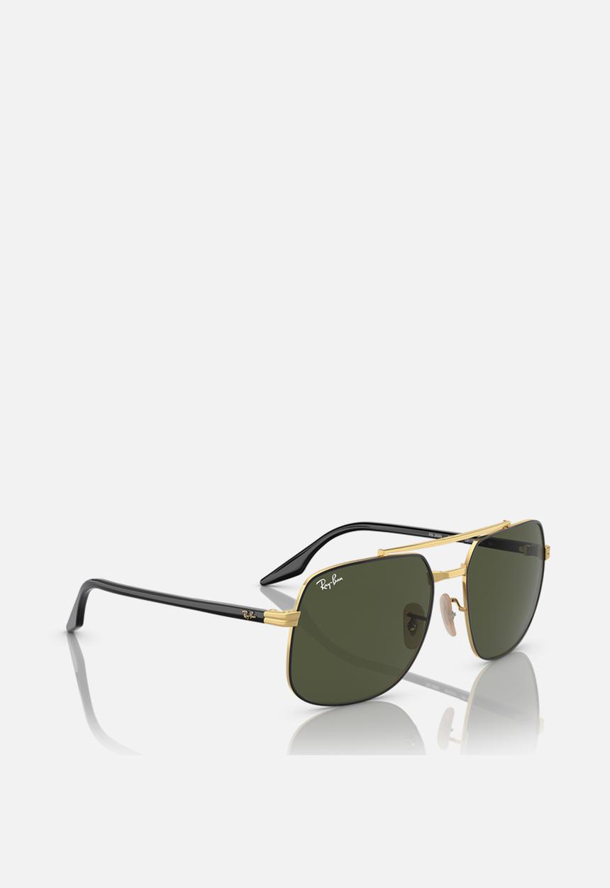 Ray-Ban - 0RB3699 56mm Eyewear - Black On Gold