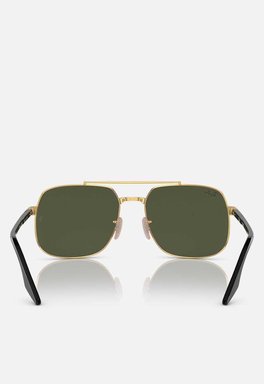 Ray-Ban - 0RB3699 56mm Eyewear - Black On Gold