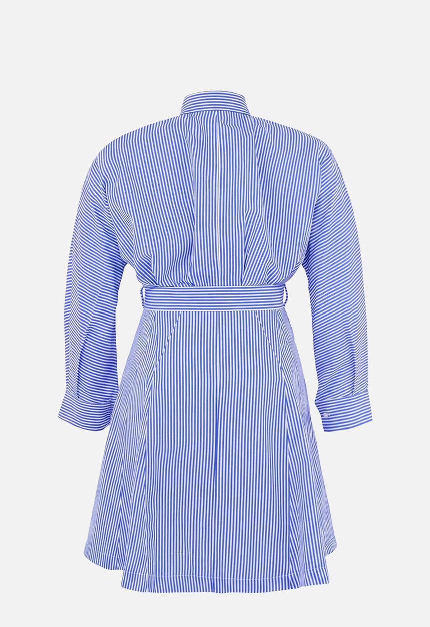 Trendyol - Plus woven dress - blue-multicolor