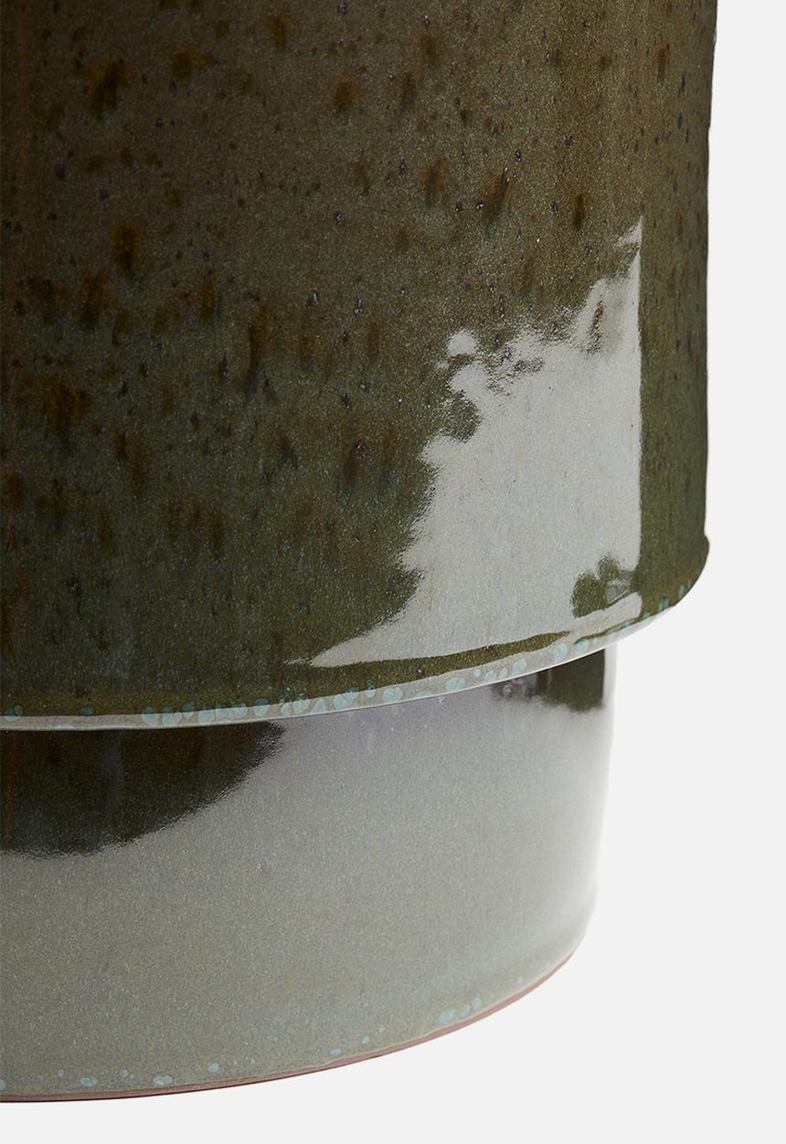 H&M - Extra-large terracotta plant pot  - green
