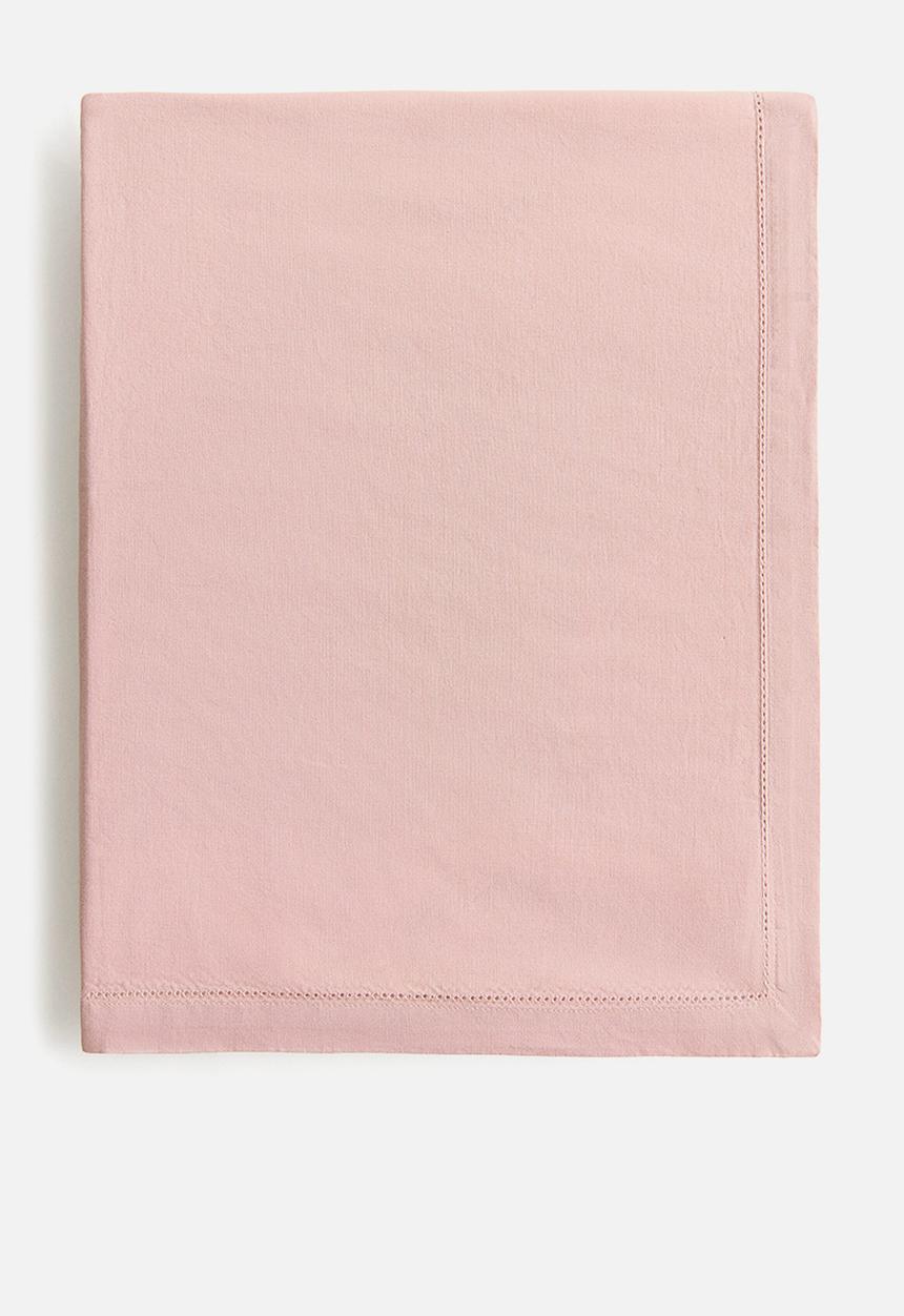 H&M - Cotton tablecloth - light dusty pink
