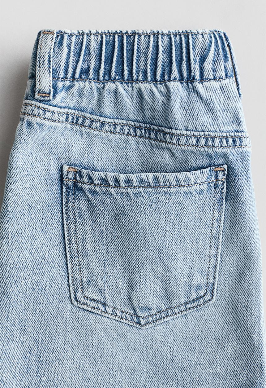 H&M - Denim skirt - light denim blue
