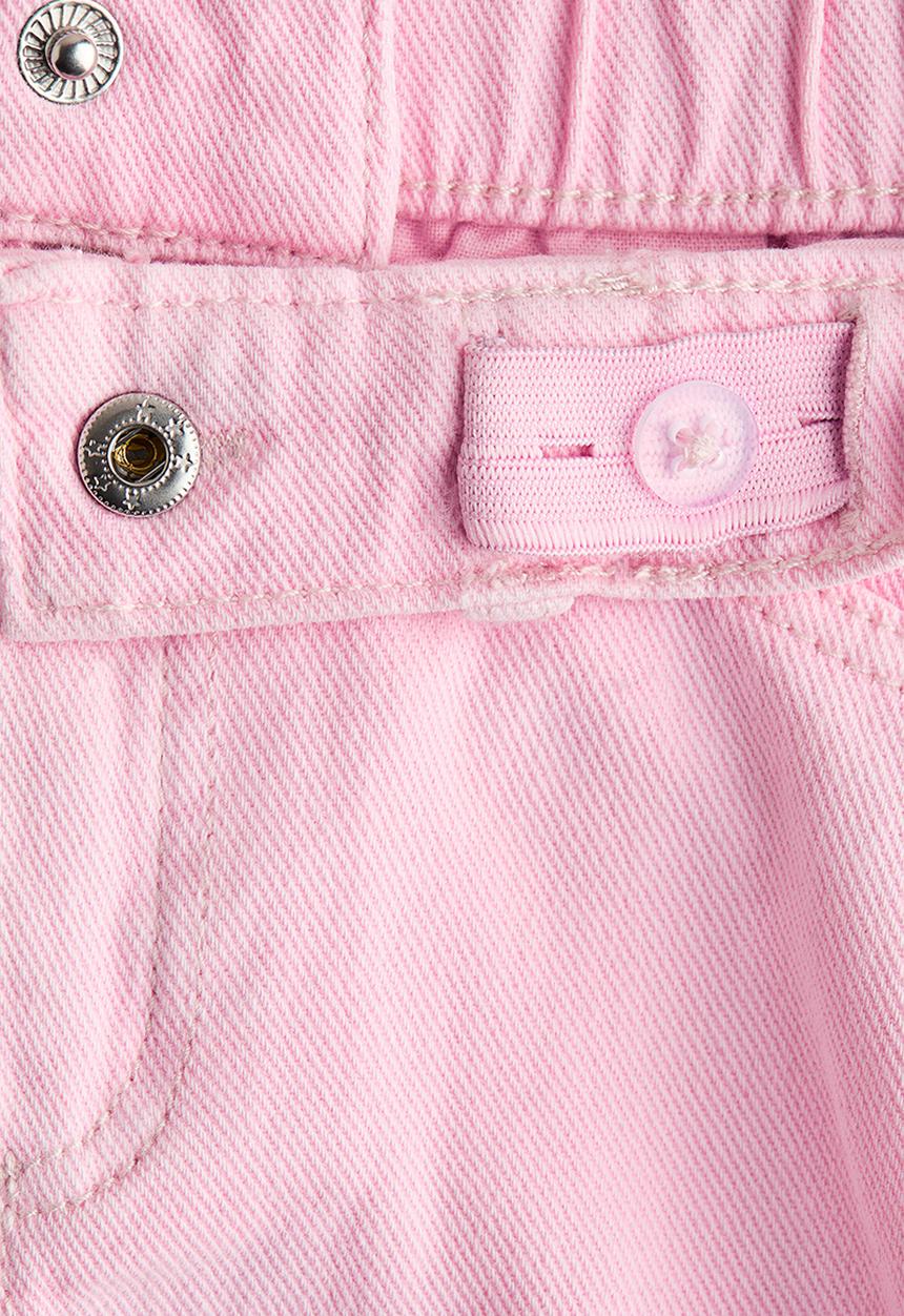 H&M - Denim skirt - light pink