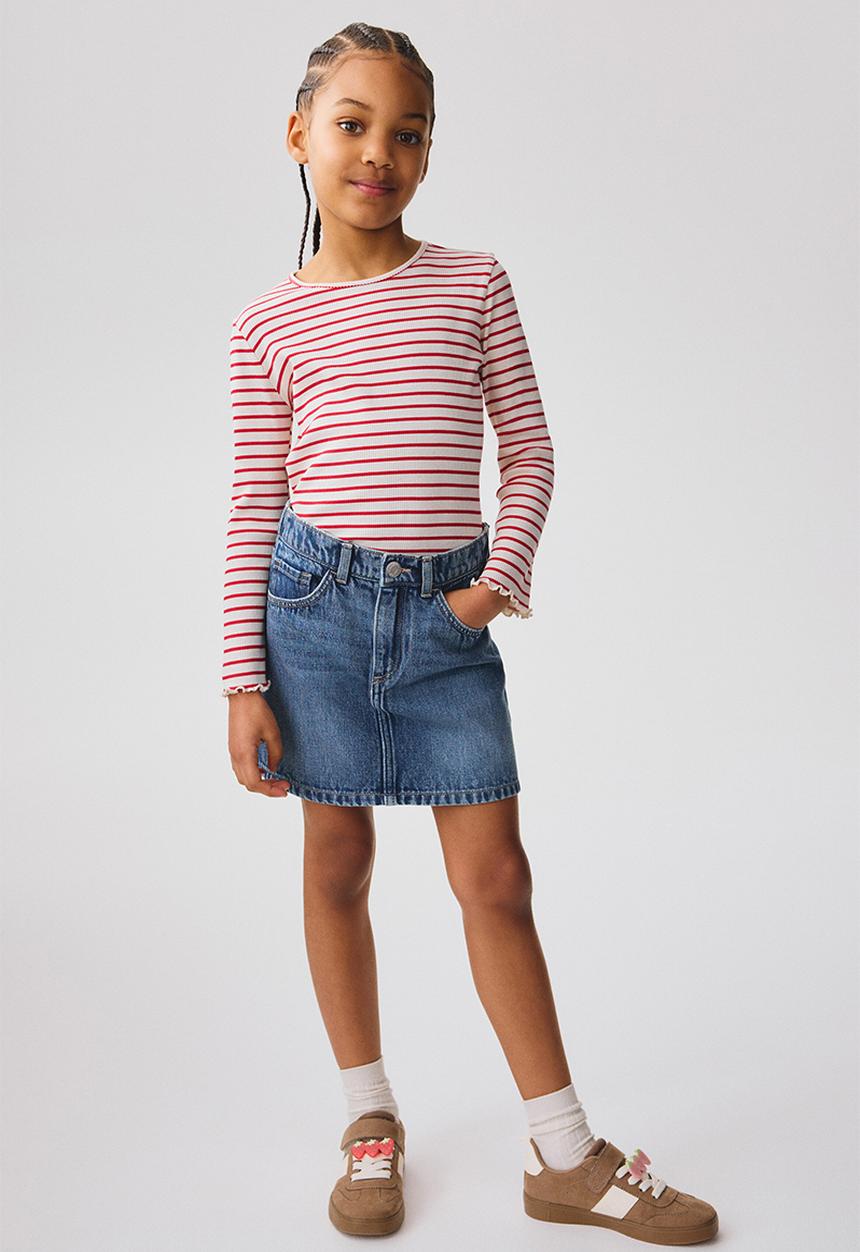 H&M - Denim skirt - denim blue
