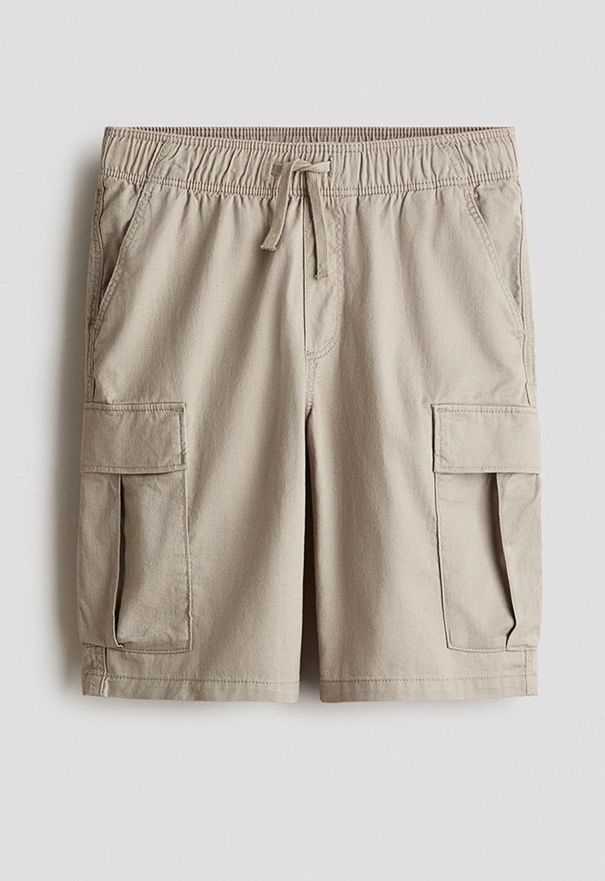 H&M - Cargo twill shorts - beige