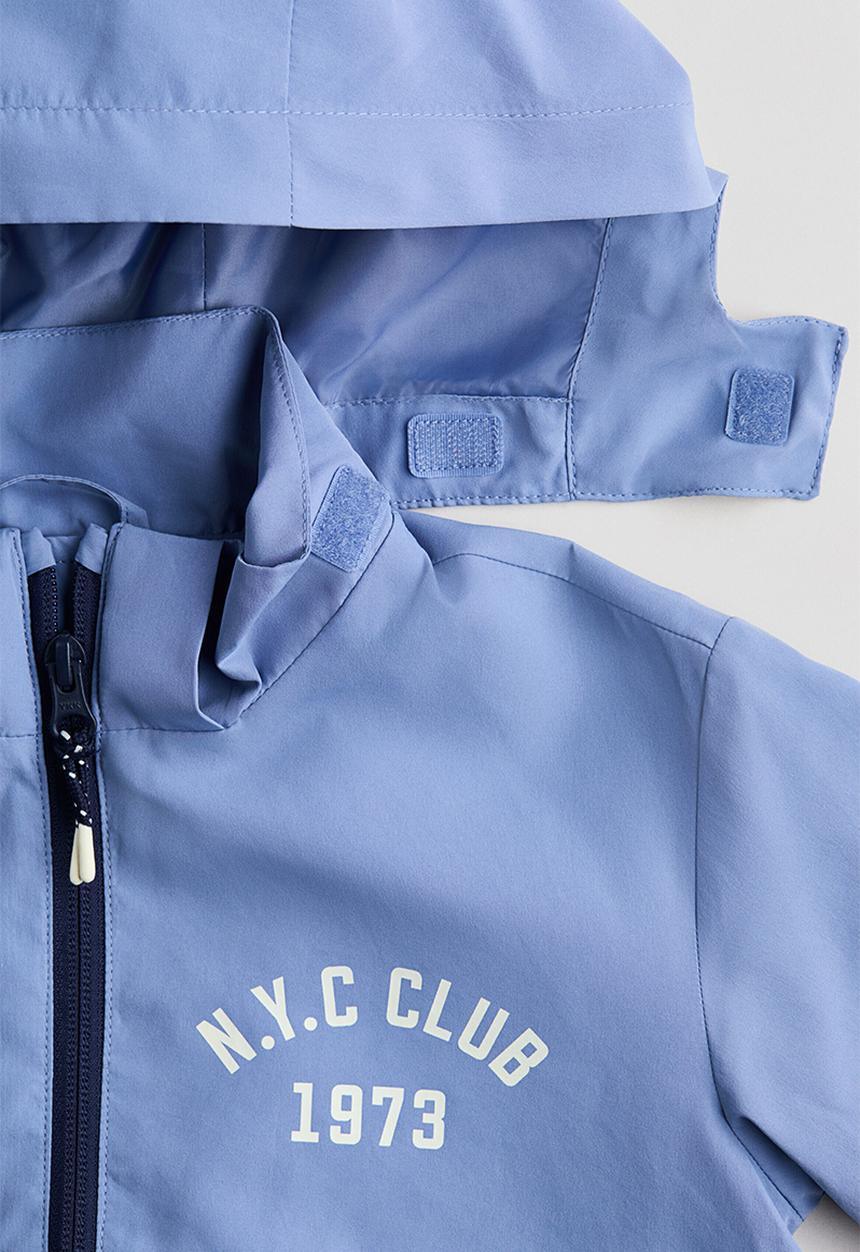 H&M - Water-repellent windbreaker - blue/navy blue