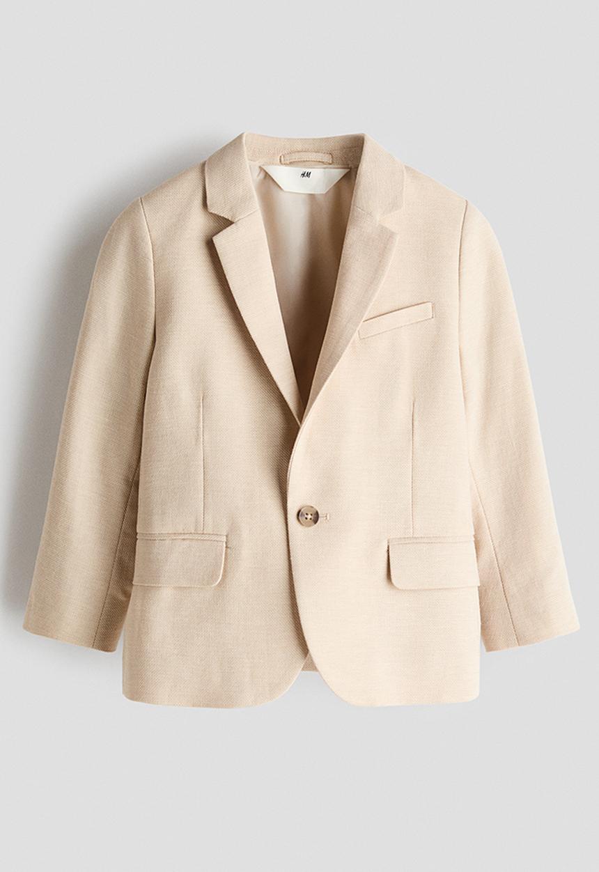 H&M - Single-breasted jacket - light beige