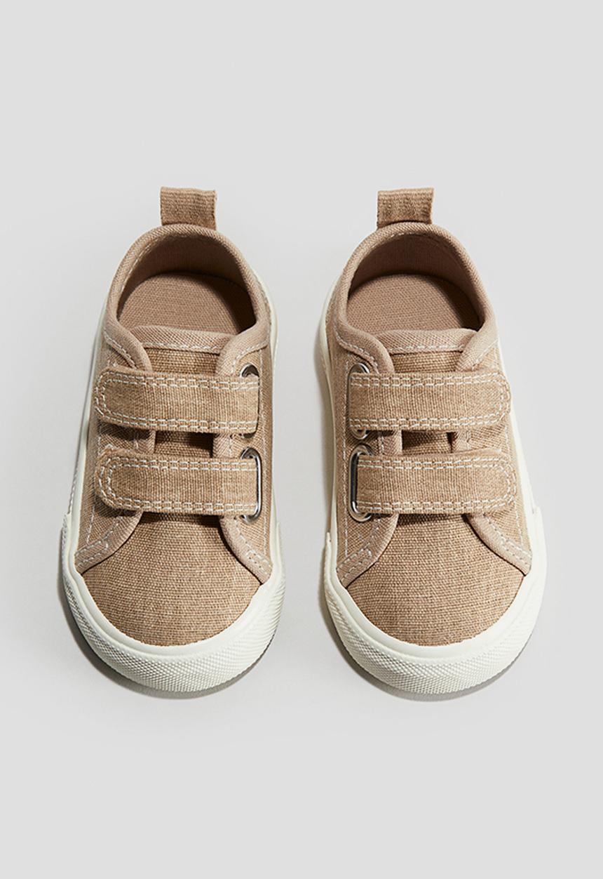 H&M - Cotton trainers - beige