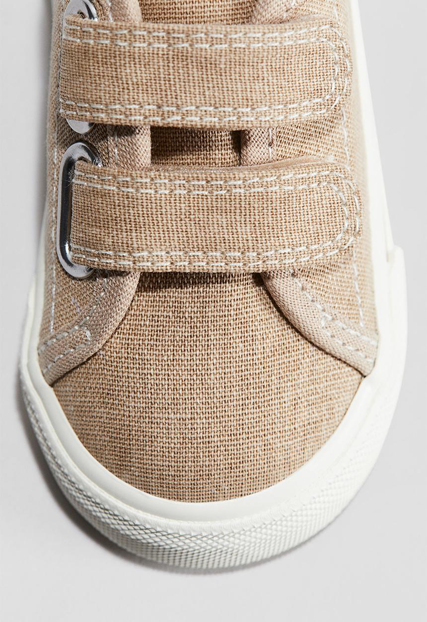 H&M - Cotton trainers - beige