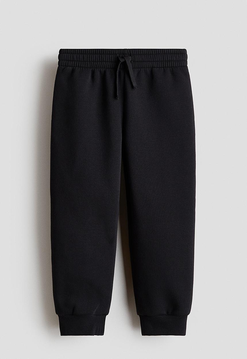 H&M - Brushed-inside joggers - black