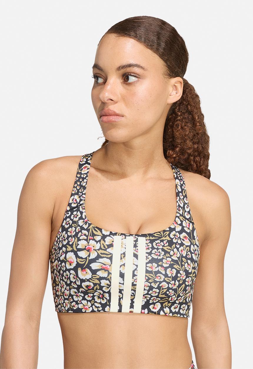 adidas Performance - Farm Bra - Cream White/Multicolor/Cream White