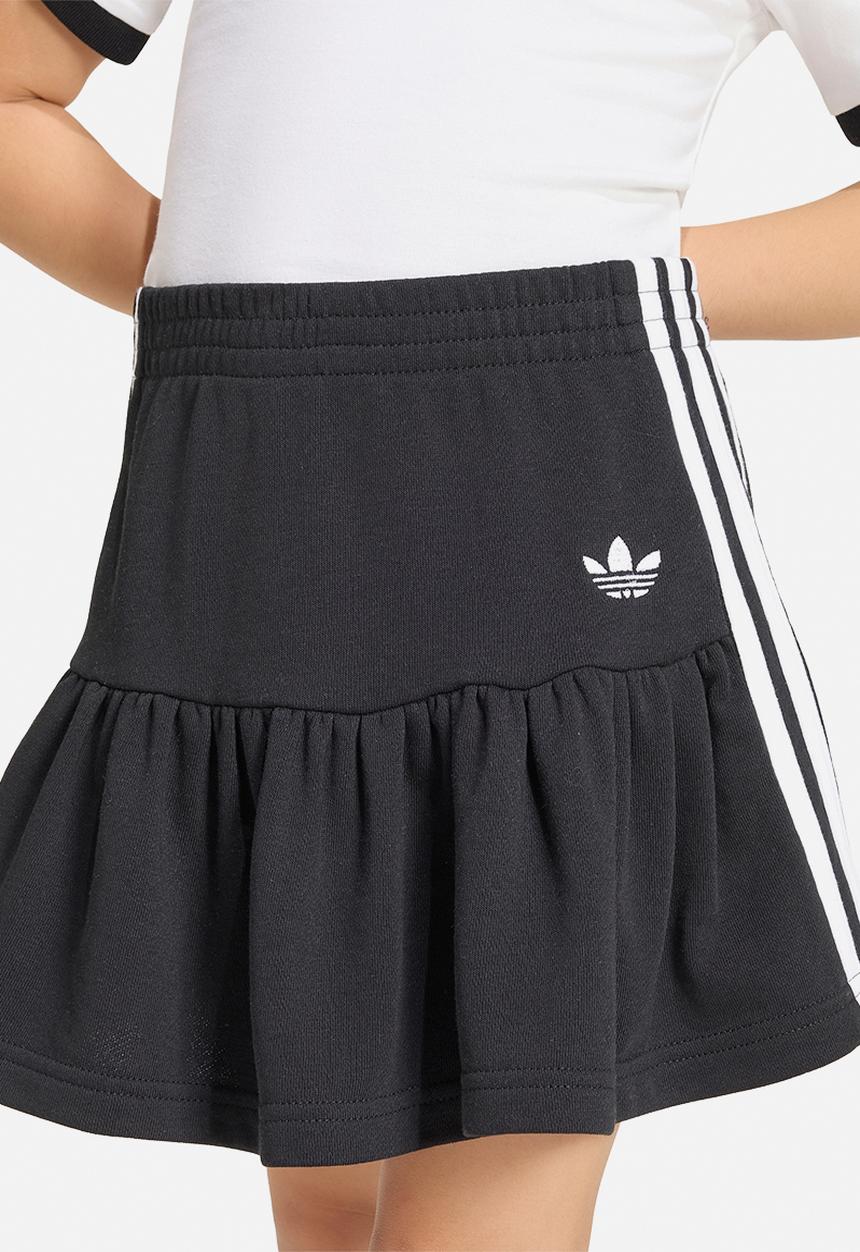 adidas Originals - Skirt Short Tee Set - White/Black