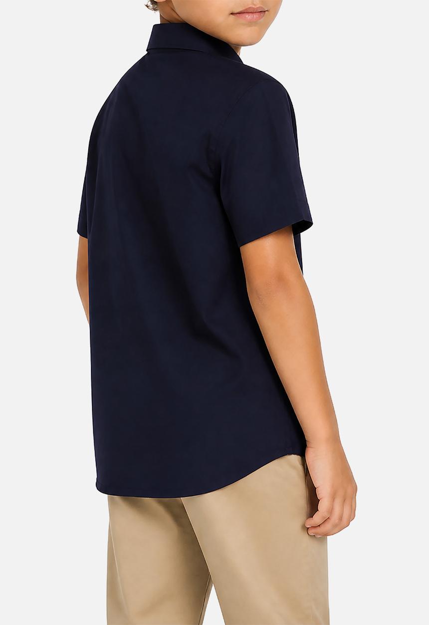 POLO - Boys Nelson Short Sleeve Shirt - Navy